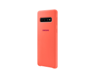 Etui Silicone Cover do Samsung Galaxy S10 pomarańczowe - 478356 - zdjęcie 4